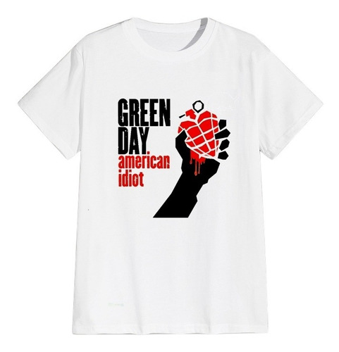 Playera Green Day-america Idiot