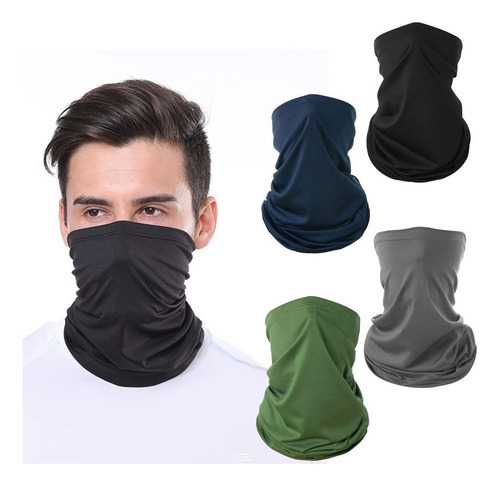 4pcs Multifuncionales Bandanas Deportivas For Hombre Y Mujer