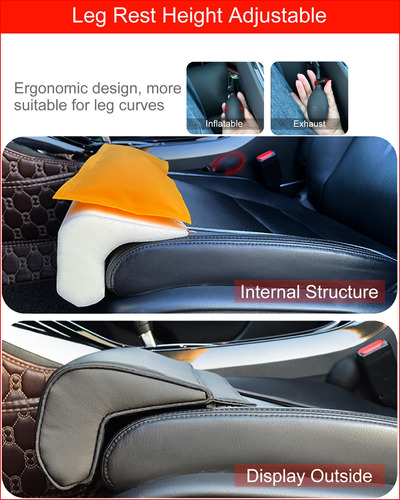Soporte Ajustable Para Piernas En Asiento De Automóvil