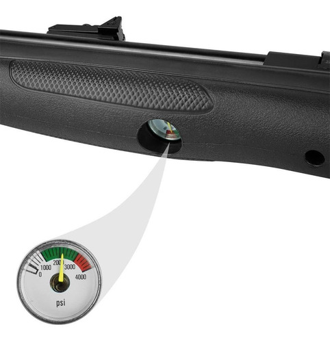 Carabina Pressao 5.5 Pcp Beeman 1336 22 Com Bomba Quickshot