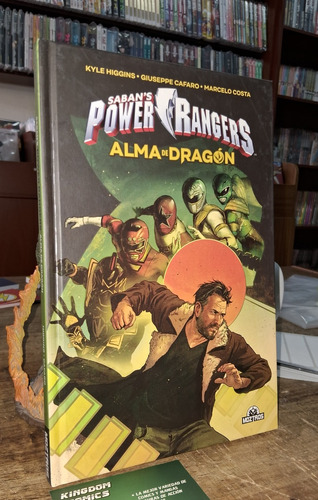 Power Rangers: Alma De Dragon. Editorial Moztros, España.