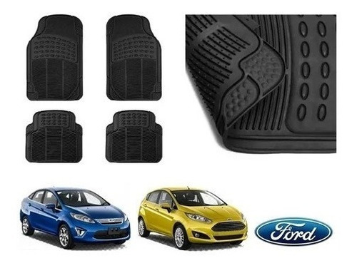 Kit Tapetes 4 Piezas Ford Fiesta 2016 Acc May 2011 Orig