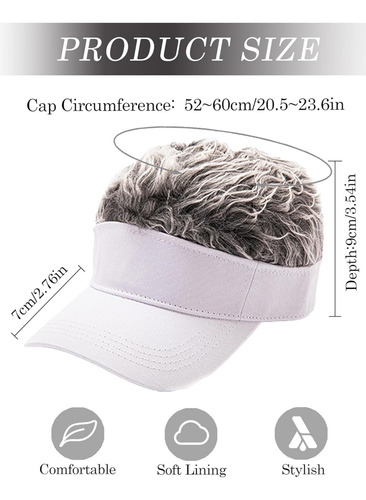 Sombrero Con Visera De Pelo Falso Para Hombre, Gorra De Pelo