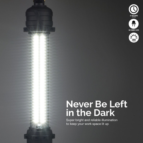 Neiko 40464a Inalámbrico Led Del Trabajo, 350 Lúmenes, 5 Hor