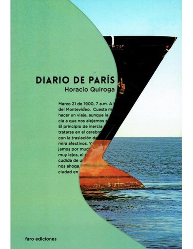 Diario De París, De Quiroga, Horacio. Usado