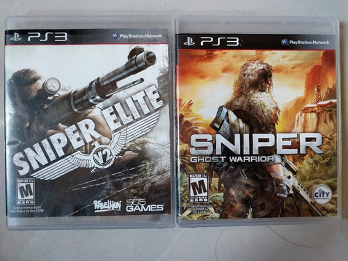 Videojuego Ps3 Sniper 2x