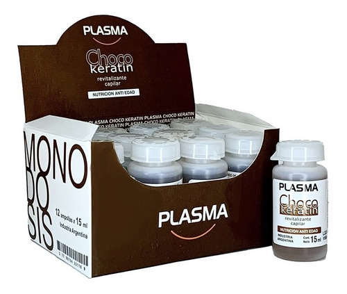 Ampolla Choco Keratin Plasma 15ml X12u Caja