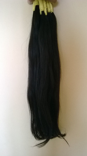 Imagem 2 de 2 de Cabelo Humano Ponta Cheia Ondulado 60/65cm -100gr