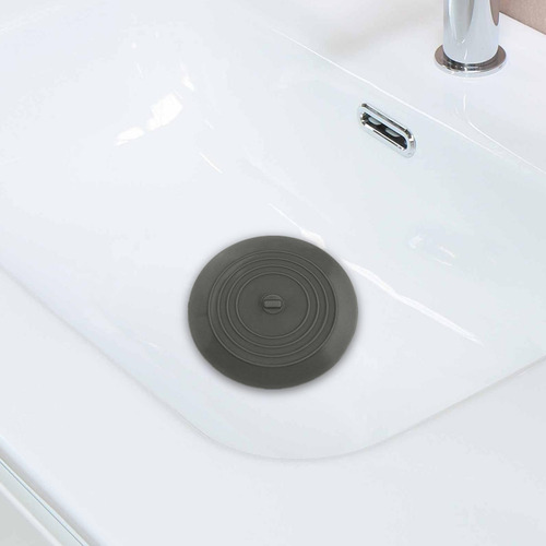 2 Tapón De Drenaje Para Fregadero Fácil De Usar Para Gris