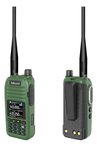 Radio Gmrs Talkpod A36se Uhf Vhf Walkie Talkie 512 Ch Verde