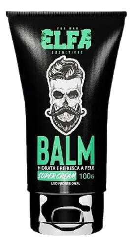 Kit Barbearia Shaving + Balm + Óleo P/ Crescimento Elfa 4man