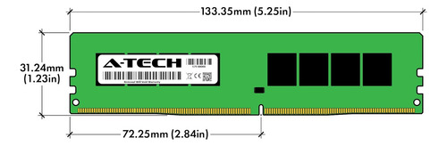 A-tech 16 Gb (2 X 8 Gb) Ddr4 2666 Mhz Udimm Pc4-21300 (orden