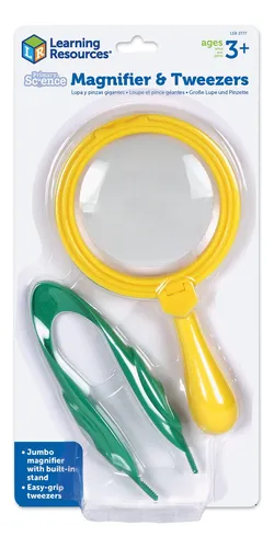 Learning Resources, Lupa, Pinzas, Juguete De Motricidad Fina