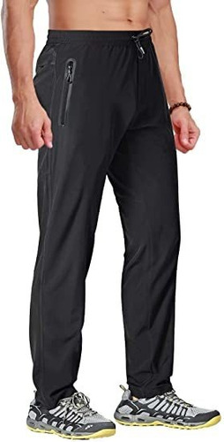 Pantalones Para Correr Biylaclesen Ligero Hombres De Secado