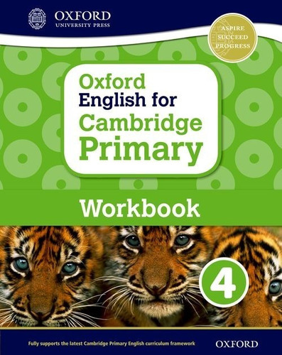 Oxford English For Cambridge Primary 4 - Workbook, De  . Editorial Oxford University Press, Tapa Blanda En Inglés, 2017