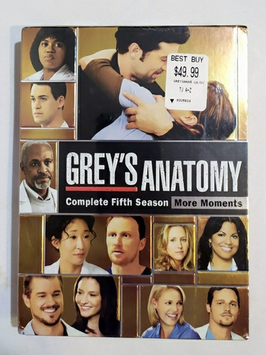 Grey's Anatomy - Temporada 5 Sellada. Dvd Audio 5.1 