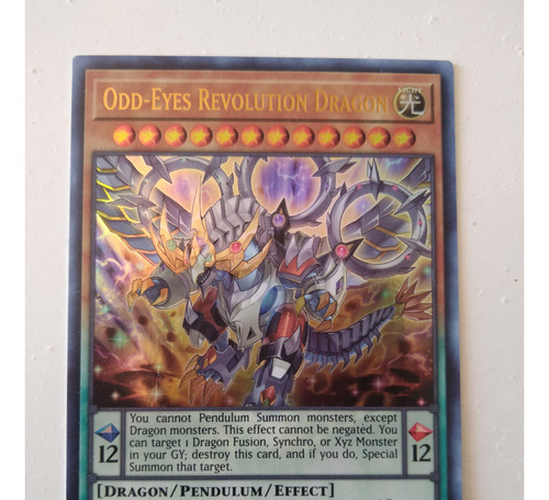 Carta Yugi-oh! Odd-eyes Revolution Dragon  Mp21-en157