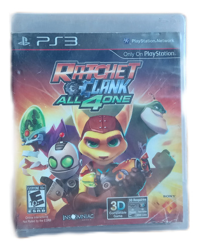 Ratchet Clank All 4 One Play Stationn 3 Ps3