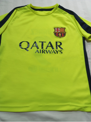 Camiseta De Fútbol De Barcelona Unicef Número 9 Lucho Suárez