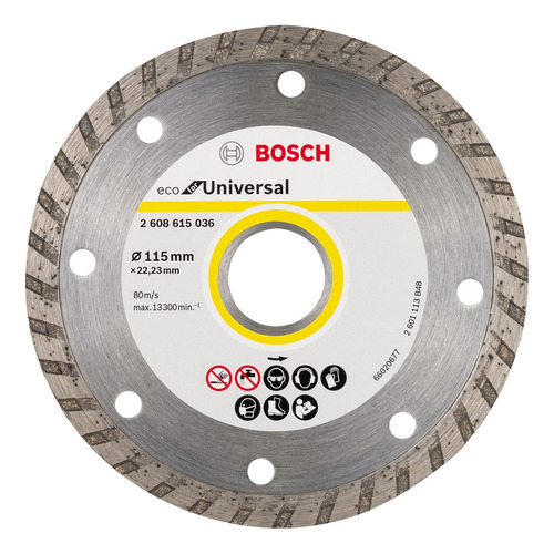 Disco Diamantado Turbo 115mm 2608615036 Bosch 