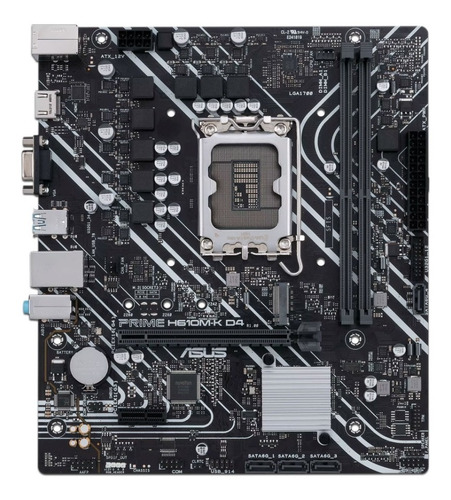 T. Madre Asus Prime H610m-k D4, Socket 1700, Ddr4, Micro-atx