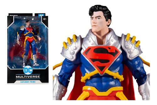 Superboy Prime Infinite Crisis Dc Multiverse Mcfarlane Toys