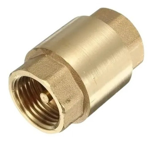 Valvula De Retencion Vastago Metalico 2'' Riego Bronce