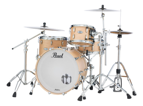 Pearl Masters Maple Completo Platillos Y Herrajes No