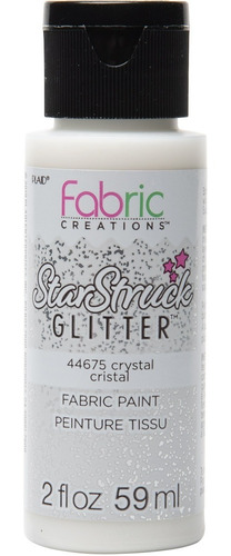 Fabric Creations Starstruck Glitter Color Cristal