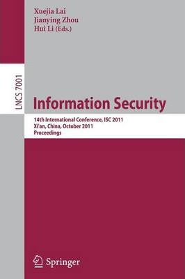 Libro Information Security : 14th International Conferenc...