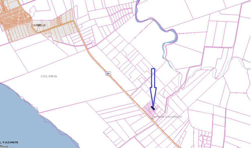 Terreno En  Juan González A Sólo 7 Kilómetros De La Ciudad De Carmelo