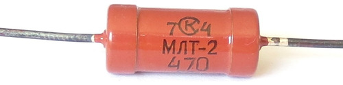 Resistor / Resistencia  470 Ohms 2w -  Amplificador Bulbos