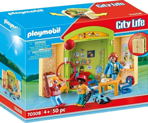 Playmobil® City Life Cofre Guardería Intek 70308 Original 