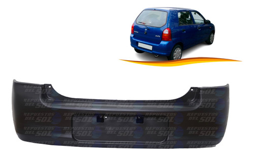 Parachoque Trasero Para Suzuki Alto 2006 2013 