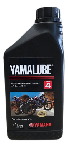 Aceite Motos 4t 20w 40 Yamalube Top 4