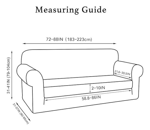 Funda Para Sillón De 3 Plazas (1 Unidad) Rosa