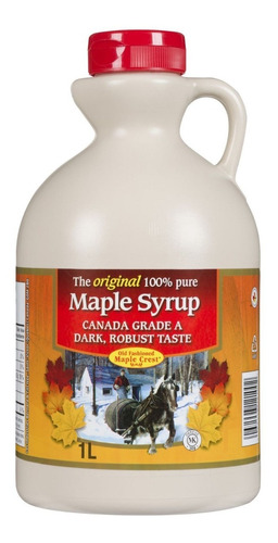 Maple Syrup (jarabe De Arce) 1 Litro. Origen Canada.