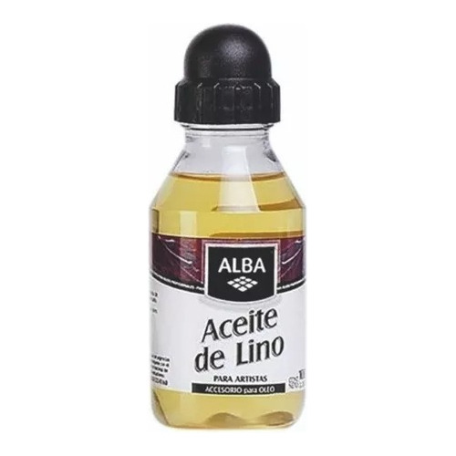Aceite De Lino Alba 100 Ml Para Oleo