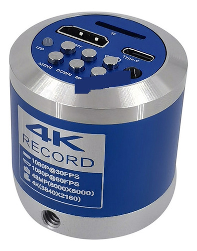 Hd Hdmi Usb 4k 60fps Cámara Industrial Ccd Detector Digital