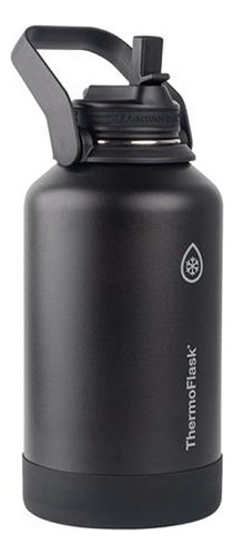 Thermo Flask Botella  1.9 Lts 24 Horas Con Sorbete Negra