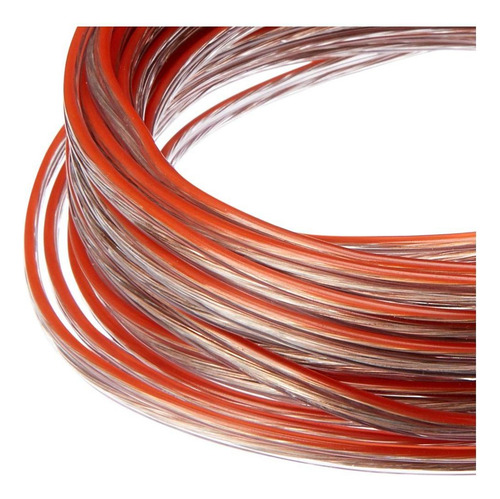 Cabo Flexível Som 3m 20awg P2x12-3 Dni Cobertura Vermelho