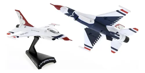 Miniatura Avião Daron Usaf Thunderbirds F-16 Fighting 1/126