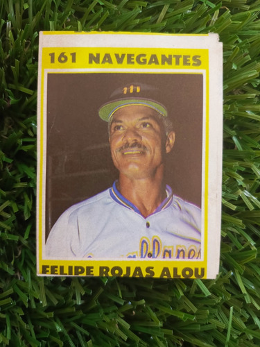 1976 Álbum De Béisbol Profesional Venezolano Felipe Rojas 