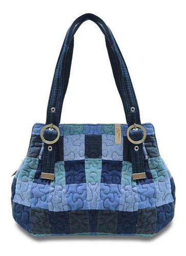 Bolsa Feminina Giulianna Zinnia Patchwork Giulianna Fiori