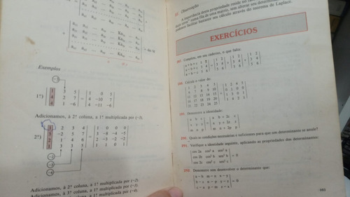 Fundamentos De Matematica Elementar - Sequencias Matrizes Determinantes (Usado)