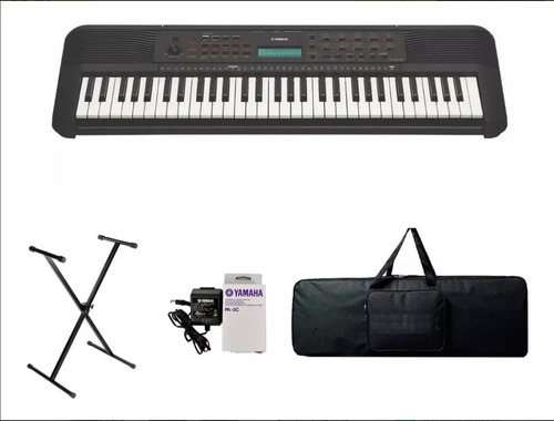Piano Yamaha Psr E263 Estuche + Base + Dvd + Atril