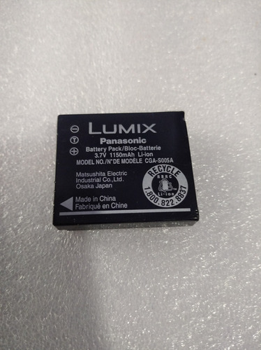 Baterías Camara  Panasonic Lumix