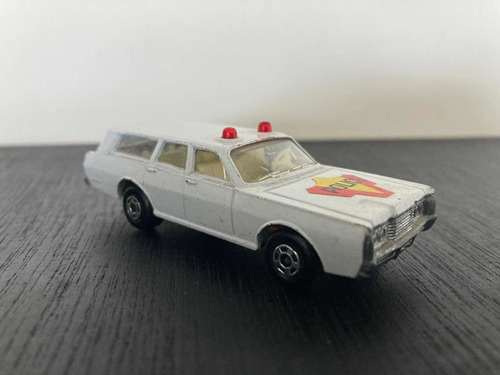 Matchbox Lesney Mercury Police Car No 55 Vintage 1971