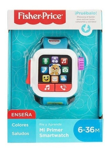Brinquedo Smartwatch Fisher Price Aprender E Brincar Mattel