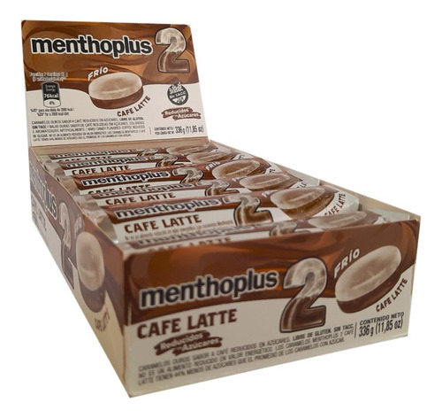 Pastillas Menthoplus Cafe Reducido En Azúcar X 12u Sr Goloso